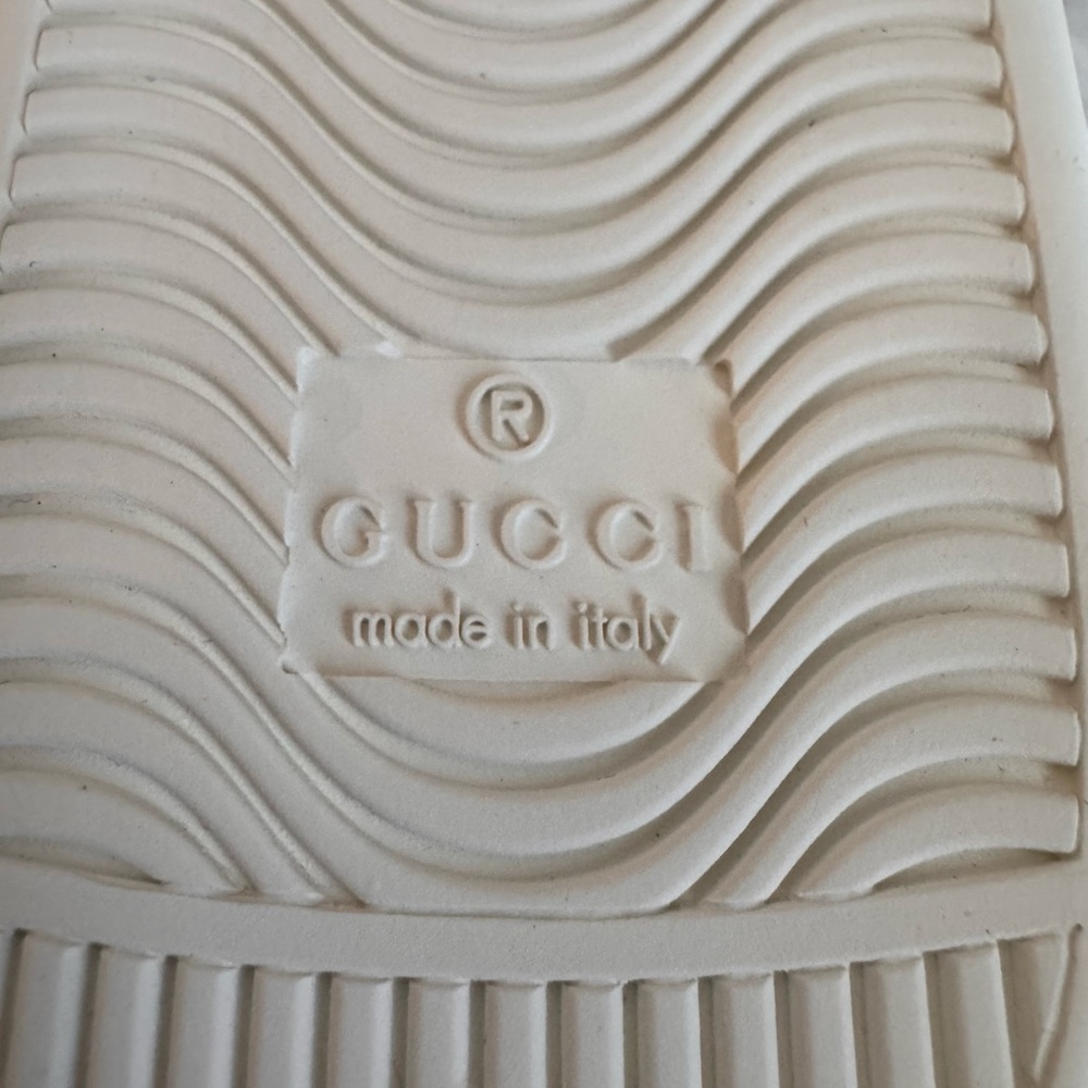 Brand New in Box Women’s Gucci Ace Embroidered Bee Sneakers Bianco Size 39 - Picture 6 of 16